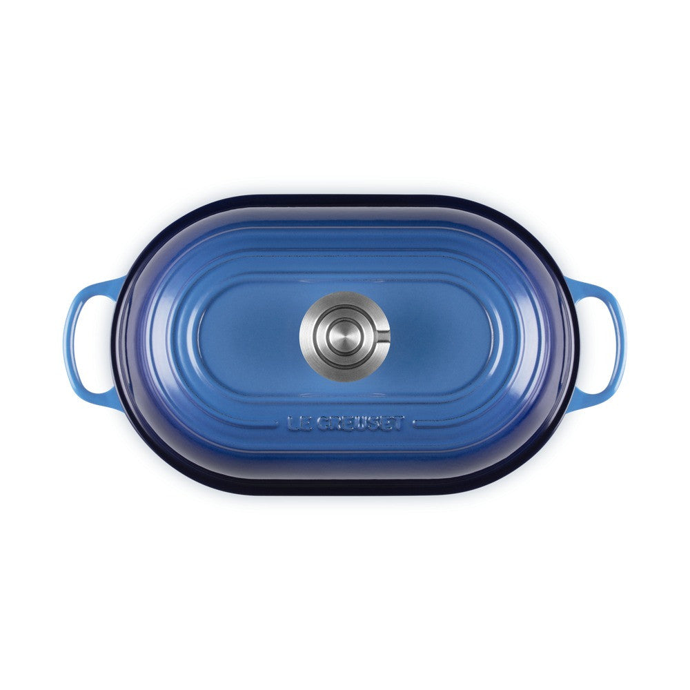 29 cm le creuset evolution cocotte per pane ovale in ghisa vetrificata