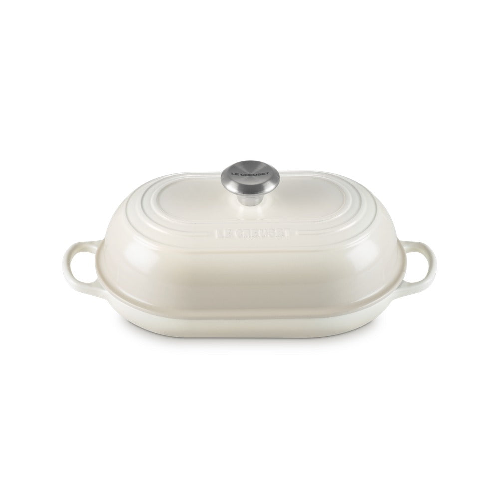 29 cm - Le Creuset Evolution Cocotte Per Pane Ovale In Ghisa Vetrificata