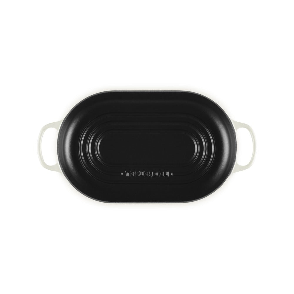 29 cm - Le Creuset Evolution Cocotte Per Pane Ovale In Ghisa Vetrificata