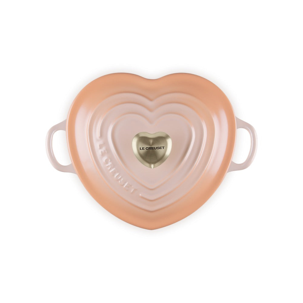 20 cm - Le Creuset Tradition Cuore Tegame Basso In Ghisa Vetrificata