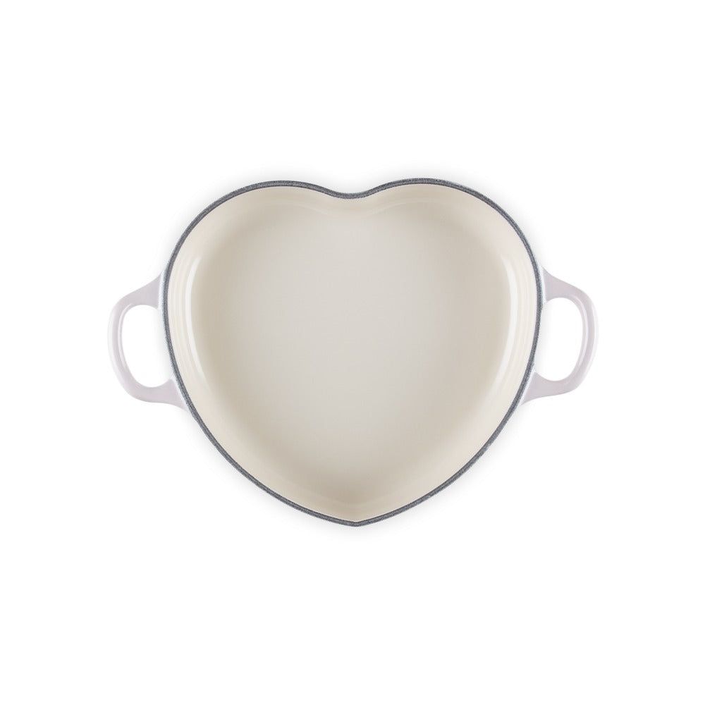 20 cm - Le Creuset Tradition Cuore Tegame Basso In Ghisa Vetrificata