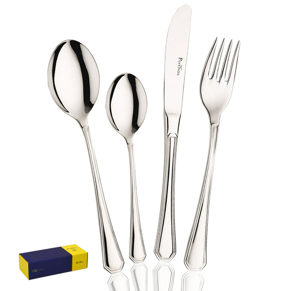 America Servizio Posate In Acciaio Inox - Set 24 Pz