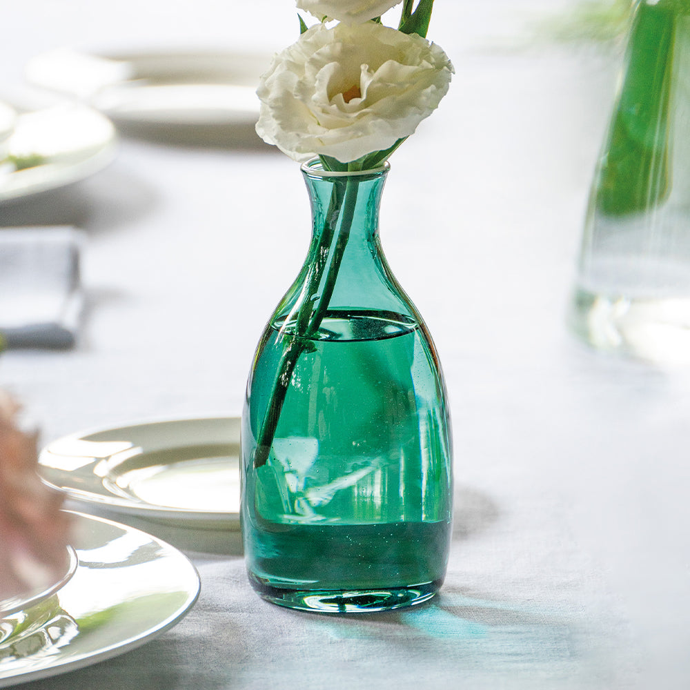 24 cm - Un Fiore Vaso Fiori In Vetro Borosilicato