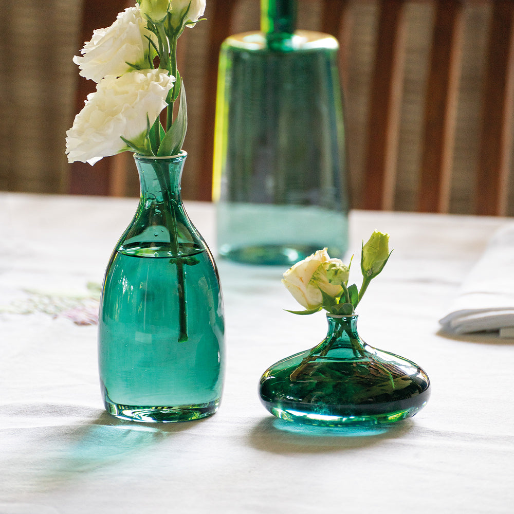 24 cm - Un Fiore Vaso Fiori In Vetro Borosilicato