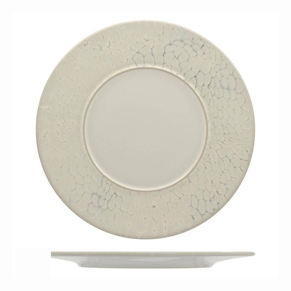 Mesa Ceramics Luz Piatto Piano Con Falda Decorato In Gres porcellanato Set 6 Pz