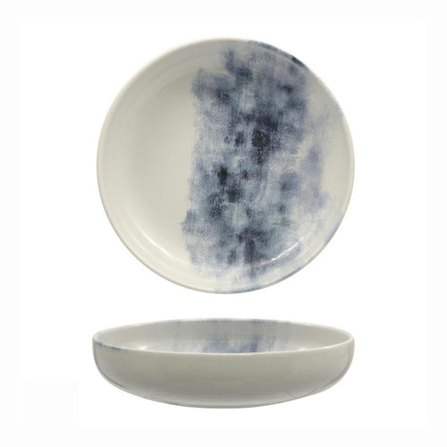 22 cm - Mesa Ceramics Estoril Piatto Fondo Coupe Decorato In Gres porcellanato Set 6 Pz