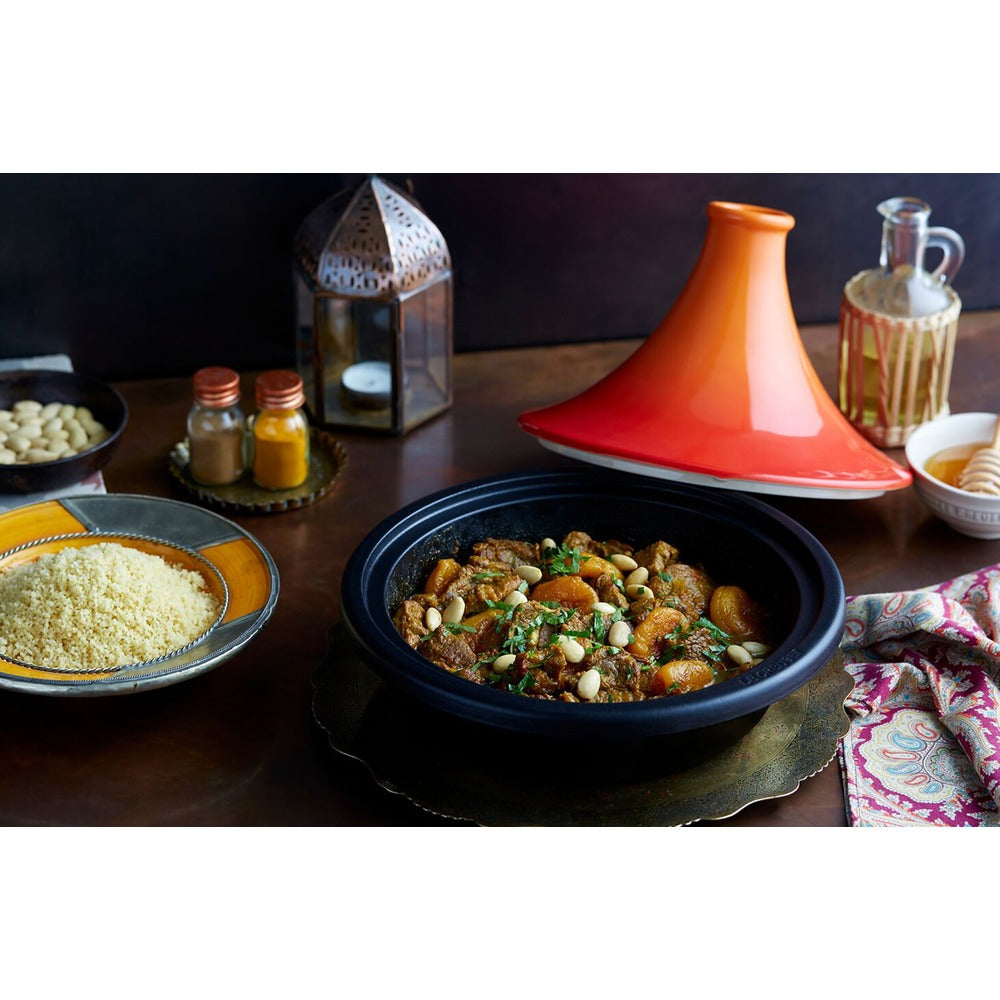 31 cm - Cocotte Tajine De Hierro Fundido y Cerámica