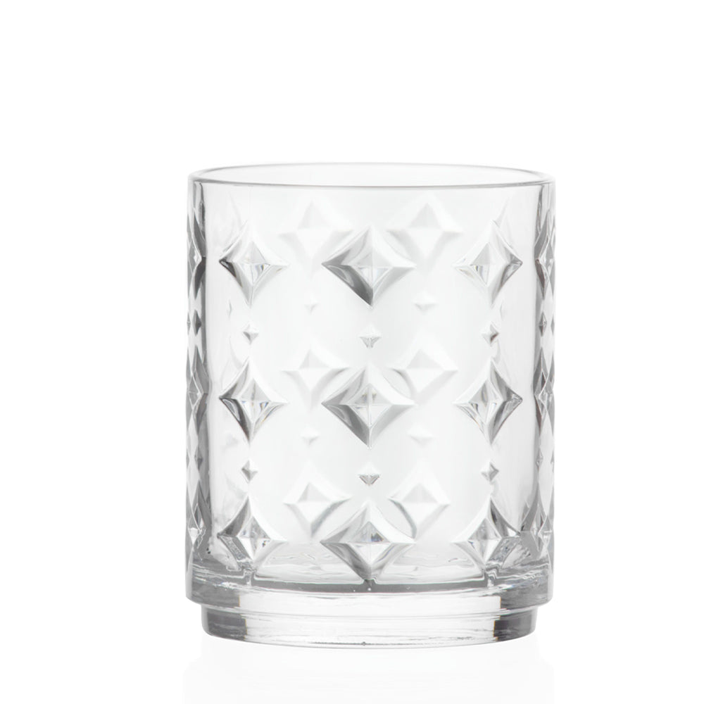 30 cl - RCR Cristalleria Italiana Circus Bicchiere Cocktail DOF In Vetro - Set 6 Pz