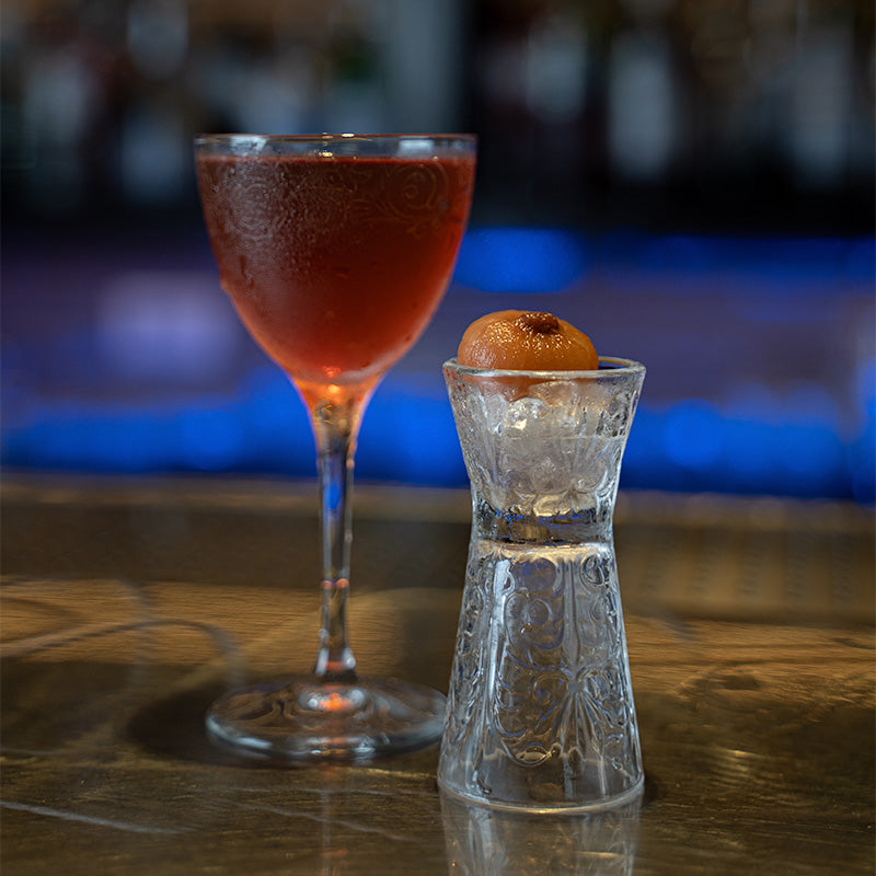 3-6 cl - RCR Cristalleria Italiana Tattoo Jiggers And Cocktail Pourers - Set 6 Pieces