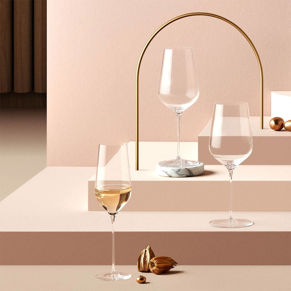 42 cl - Nude Trio Calice Vino Bianco Stem Zero - In Vetro - Set 2 Pz