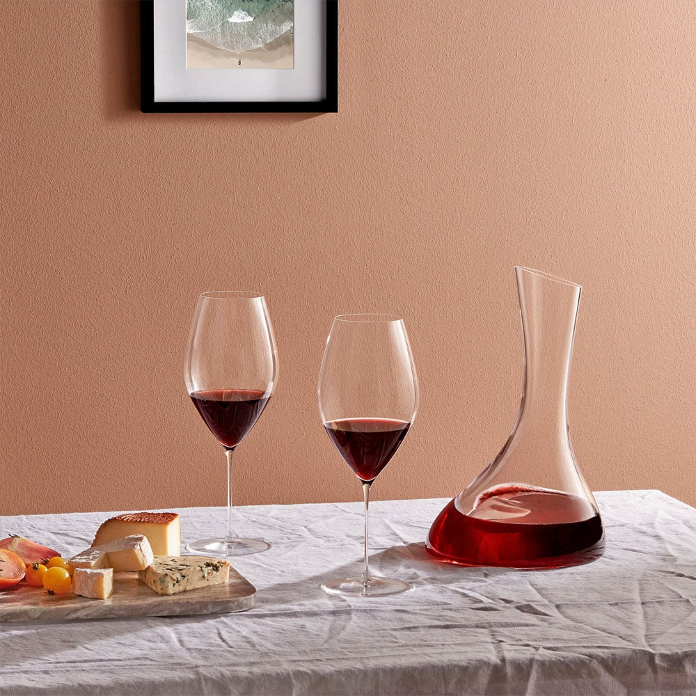 80 cl - Nude Grace Calice Vino Rosso Stem Zero - In Vetro - Set 2 Pz