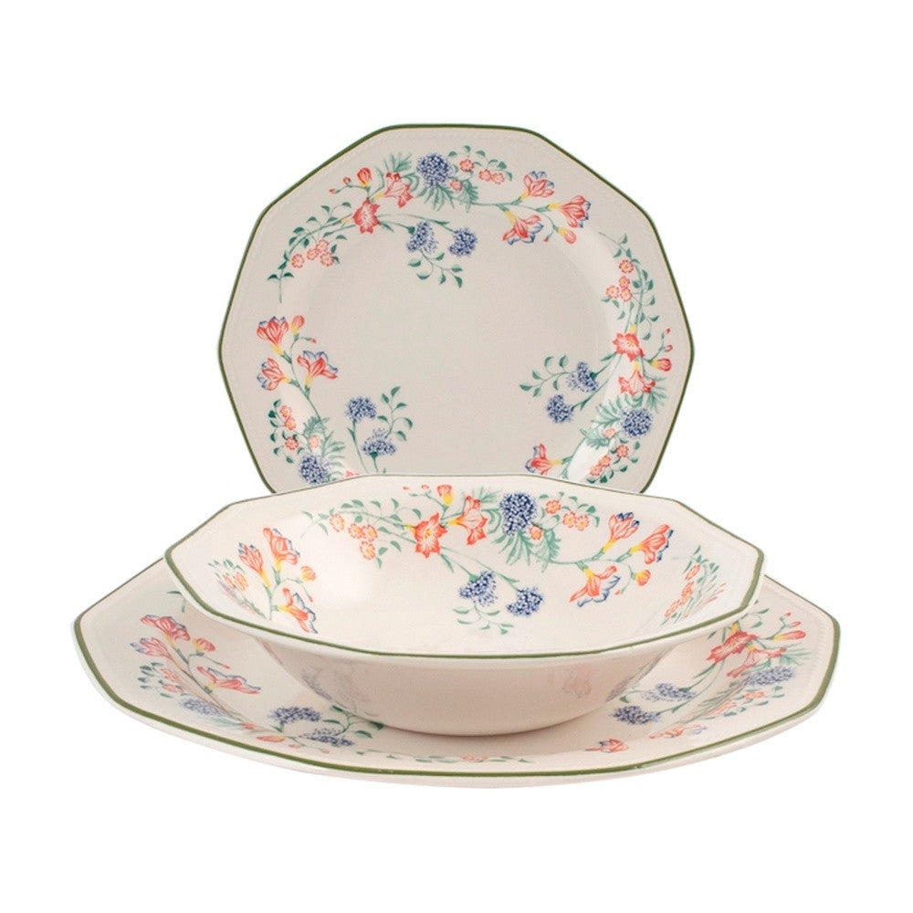 Churchill Emily James Sadler & Sons Servizio Piatti In Terracotta - Set 18 Pz