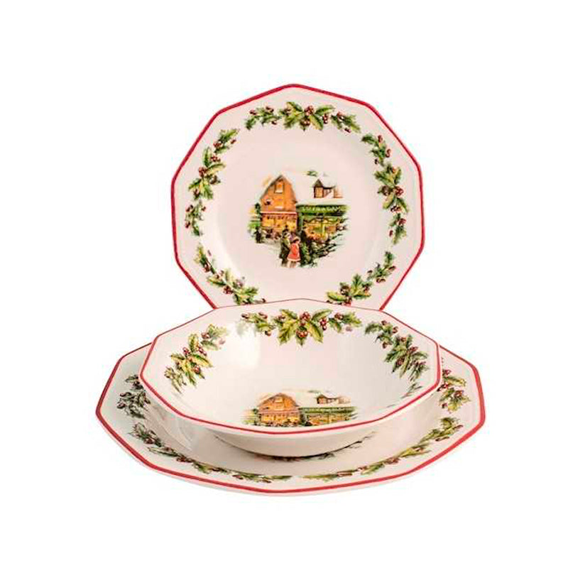 Churchill Holly Toys Servizio Piatti In Porcellana Set 18 Pz