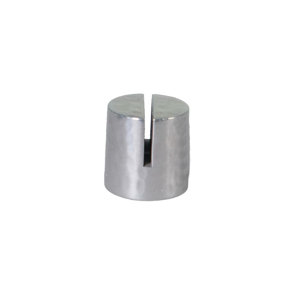 2.3 cm - Portofino Segnaposto Tondo In Alluminio Martellato