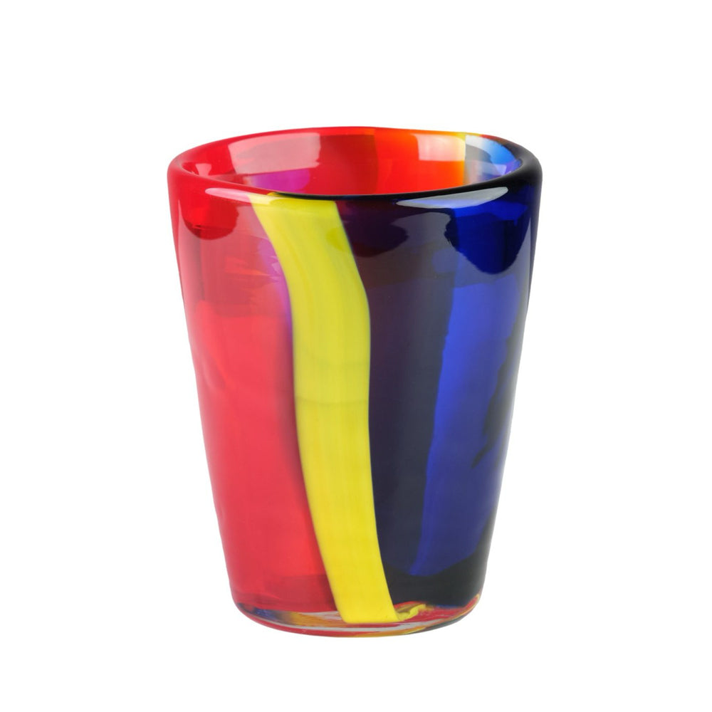 31 cl - Italesse Amazonicos Bicchiere Acqua In Vetro Soffiato a Bocca Set 6 Pz
