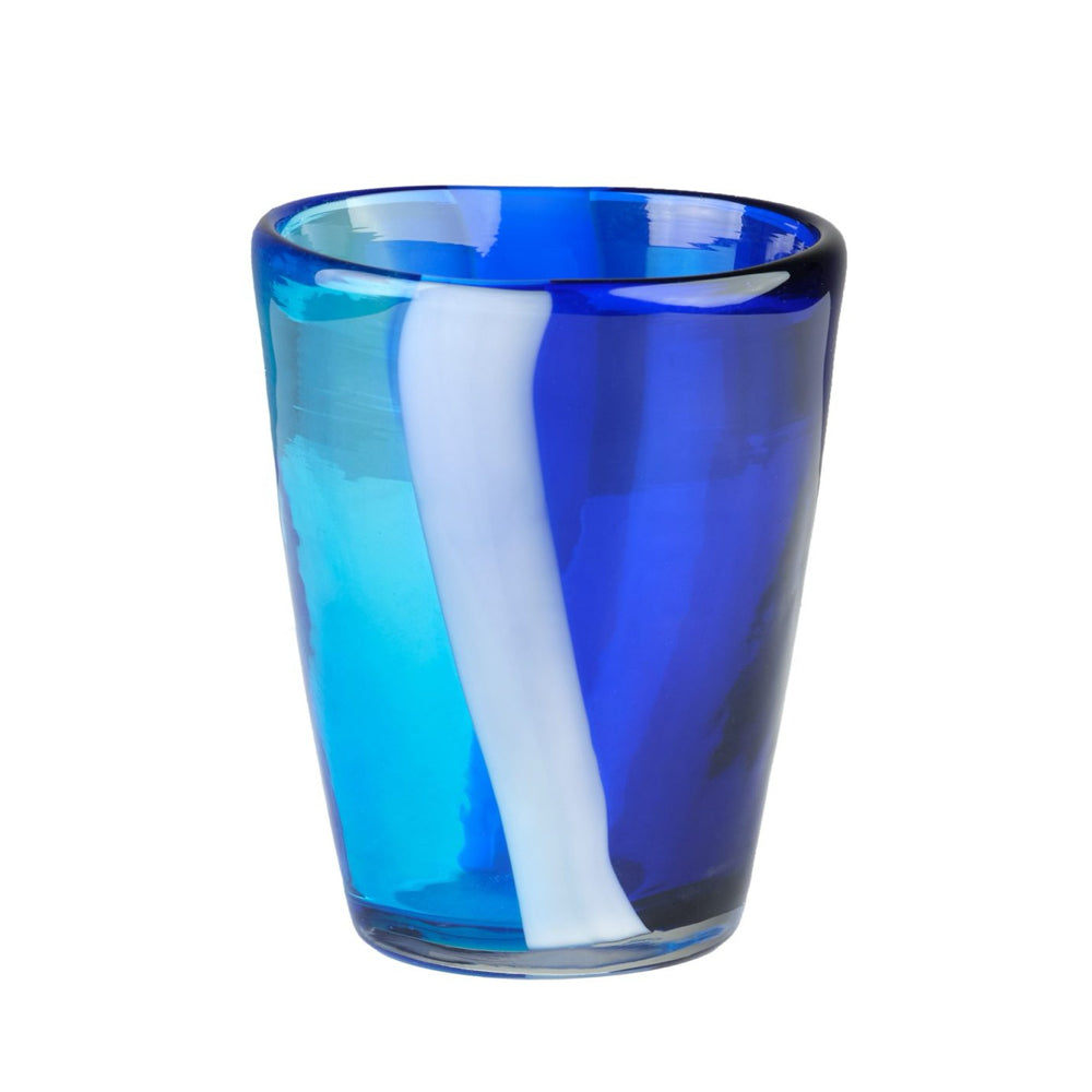 31 cl - Italesse Amazonicos Bicchiere Acqua In Vetro Soffiato a Bocca Set 6 Pz