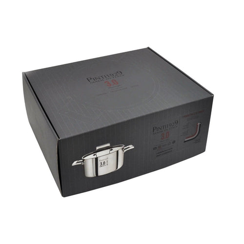 Pintinox 3.0 Casseruola Alta Con Manico Induzione In Trimetallo