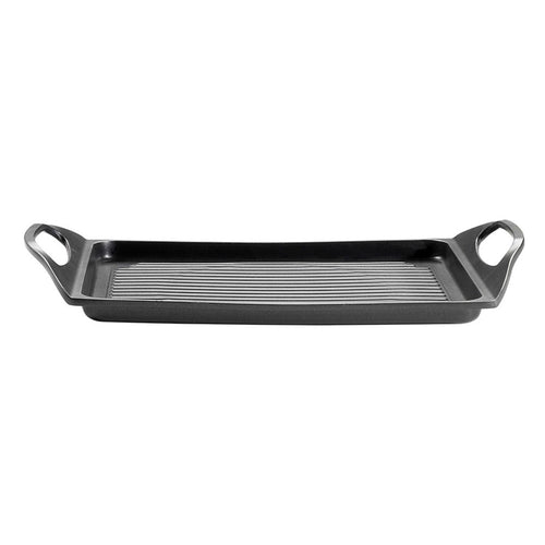 45x27 cm - Pintinox Pro Piastra Grill Rettangolare In Alluminio Antiaderente