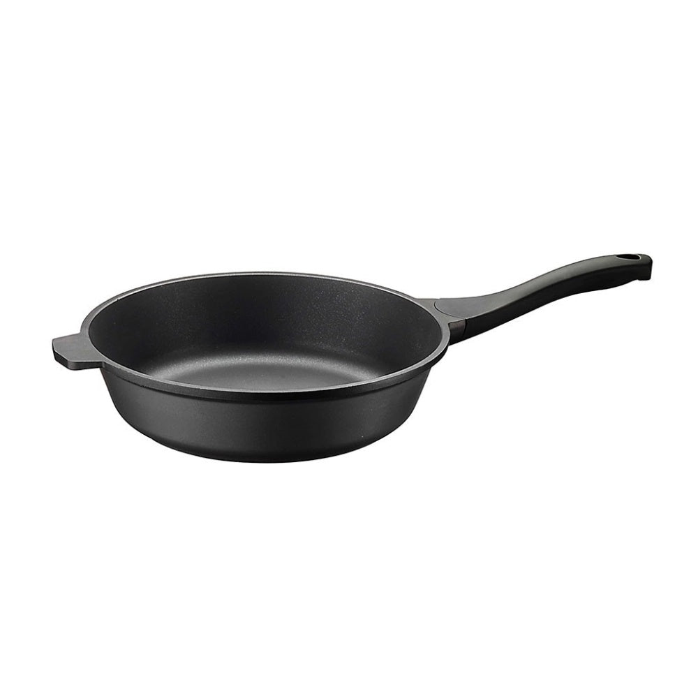 28 cm - Pintinox Pro Padella Alta Con Manico In Alluminio Antiaderente