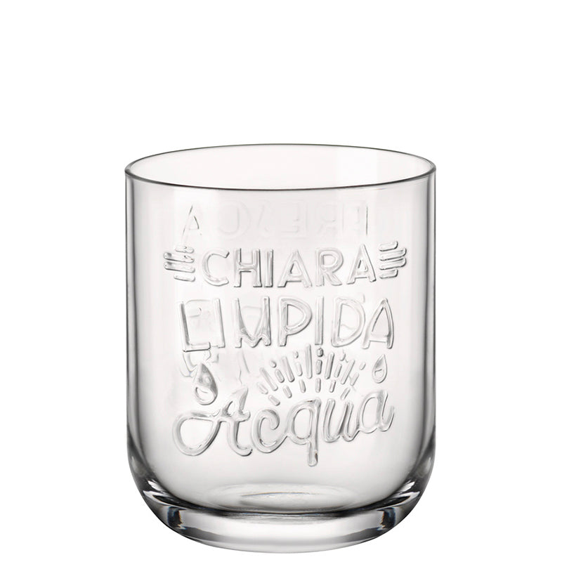 39.5 cl - Graphica Decorated Glass Water Glass - Set of 6