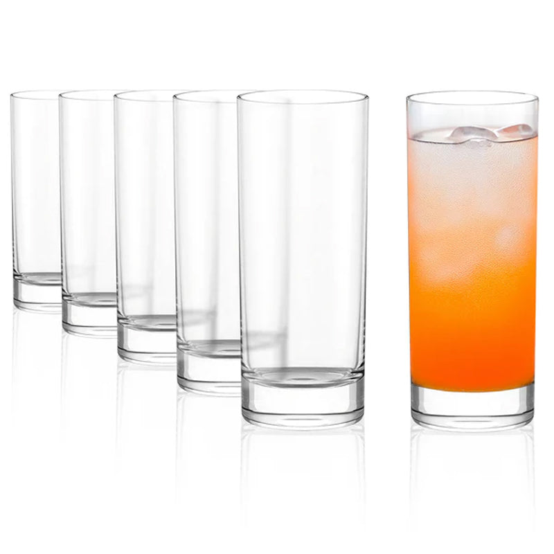 40.5 cl - Stolzle Lausitz New York Bicchiere Long Drink - Set 6 Pz