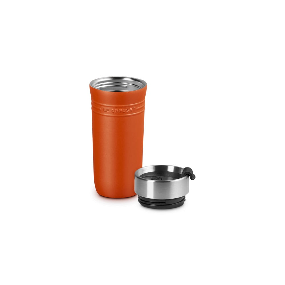 35 cl - Le Creuset On The Go Tazza Mug Da Viaggio In Acciaio Inox