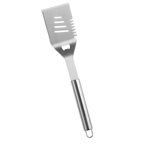 45 cm - Le Creuset BBQ Outdoor Spatola Piatta In Acciaio Inox