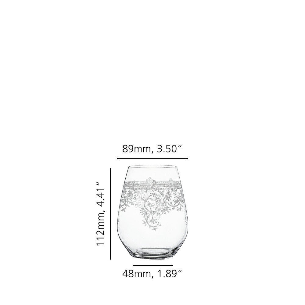 46 cl - Spiegelau Arabesque Bicchiere Cocktail Tumbler In Vetro Cristallino - Set 2 Pz