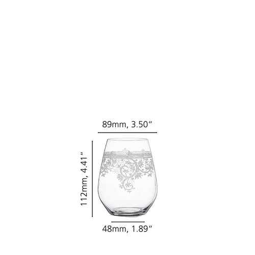 46 cl - Spiegelau Arabesque Bicchiere Cocktail Tumbler In Vetro Cristallino - Set 2 Pz