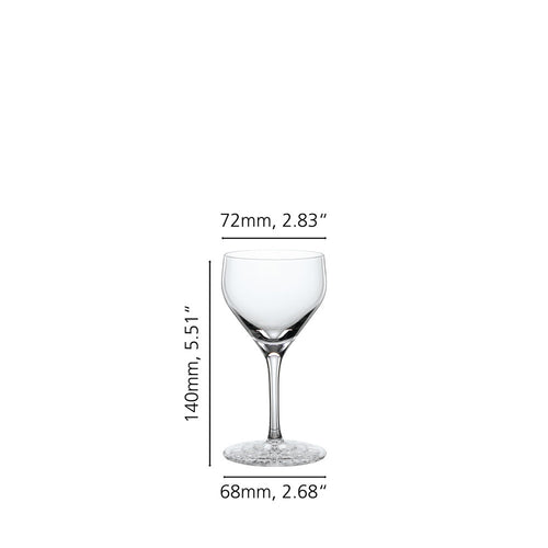15 cl - Spiegelau Perfect Serve Collection Calice Cocktail Nick & Nora In Vetro Cristallino - Set 4 Pz