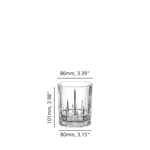 37 cl - Spiegelau Perfect Serve Collection Bicchiere Cocktail DOF In Vetro Cristallino - Set 4 Pz