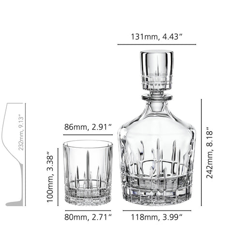 Spiegelau Perfect Serve Collection Set Whisky In Vetro Cristallino - Set 3 Pz