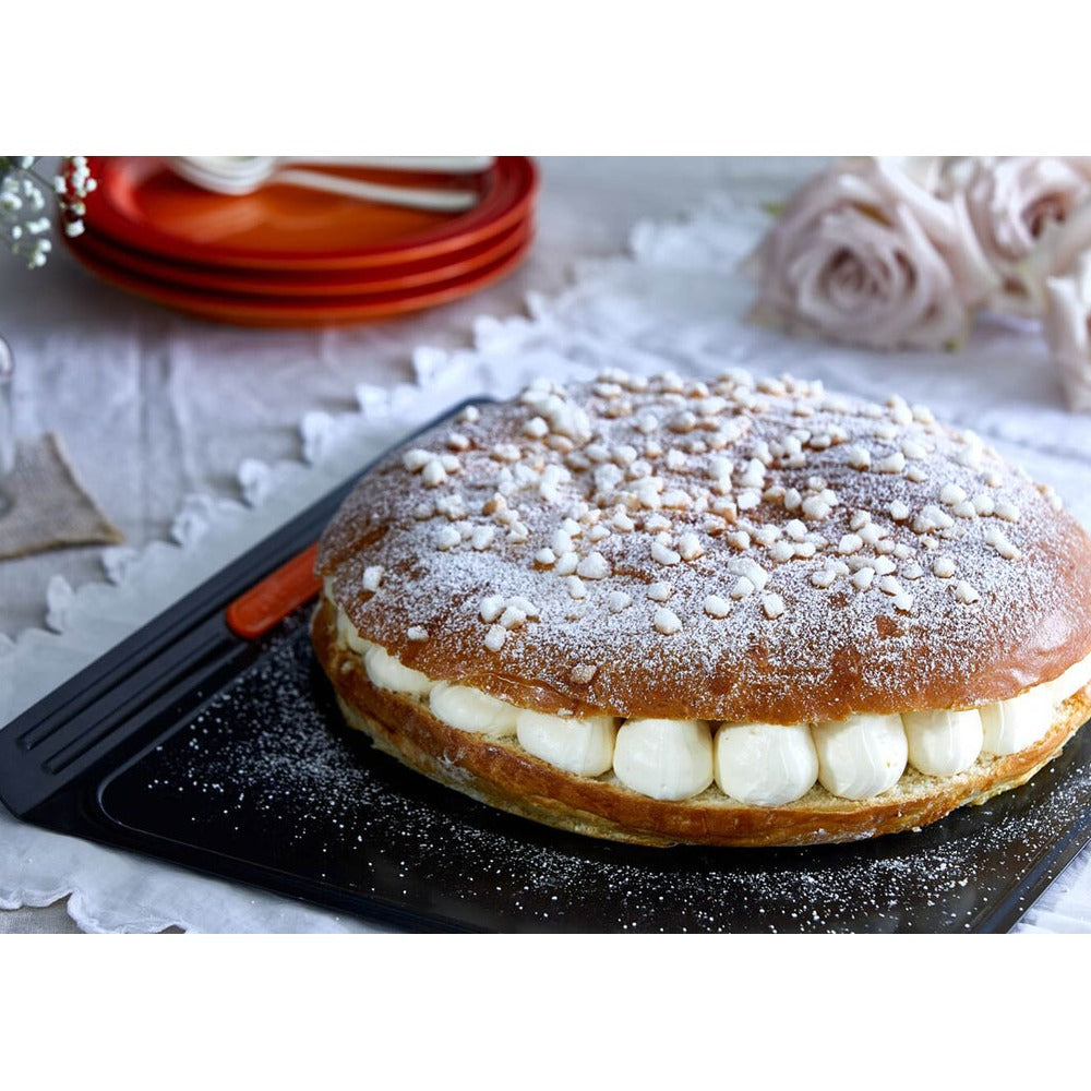 38x35 cm - Le Creuset Forme Speciali Teglia Per Biscotti Antiaderente In Acciaio al Carbonio