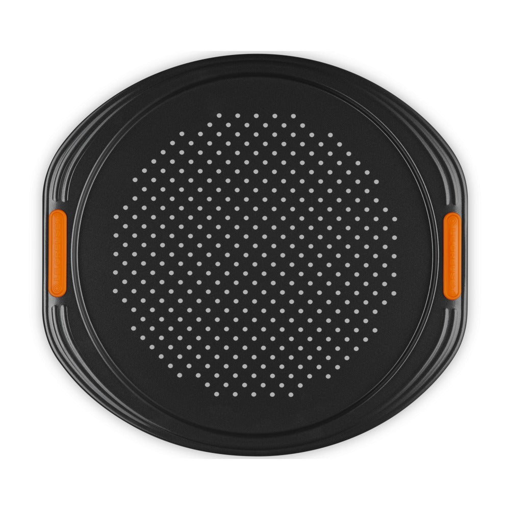 33 cm - Le Creuset Forme Speciali Teglia Pizza Antiaderente In Acciaio al Carbonio