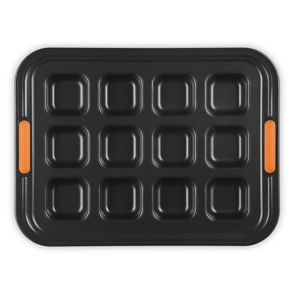 12 Forme - Le Creuset Forme Speciali Stampo Brownie Antiaderente In Acciaio al Carbonio