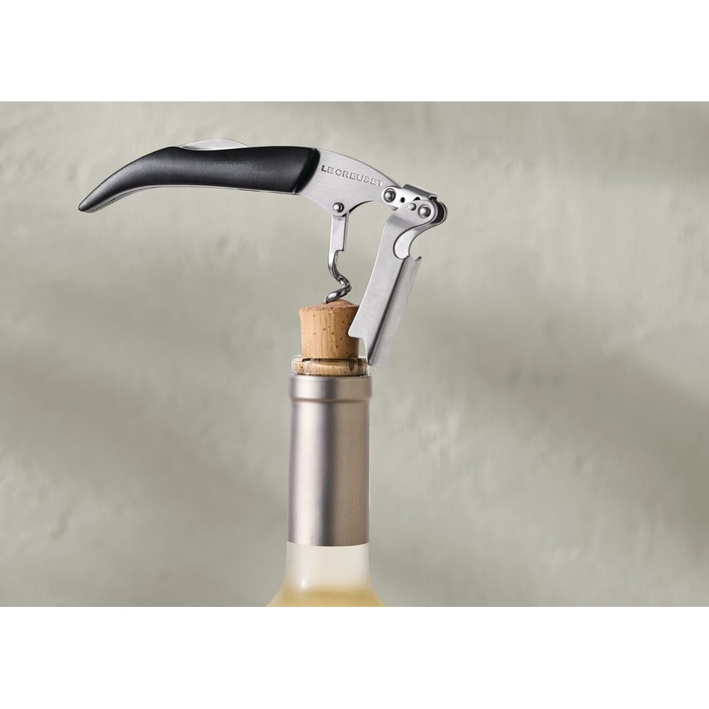 Le Creuset WT-100 L'Amico Del Sommelier Cavatappi A Leva In Acciaio Inox