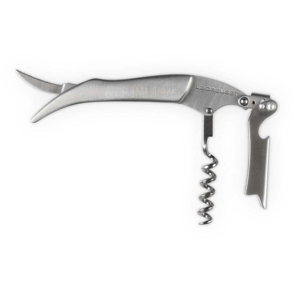 Le Creuset WT-100 L'Amico Del Sommelier Cavatappi A Leva In Acciaio Inox