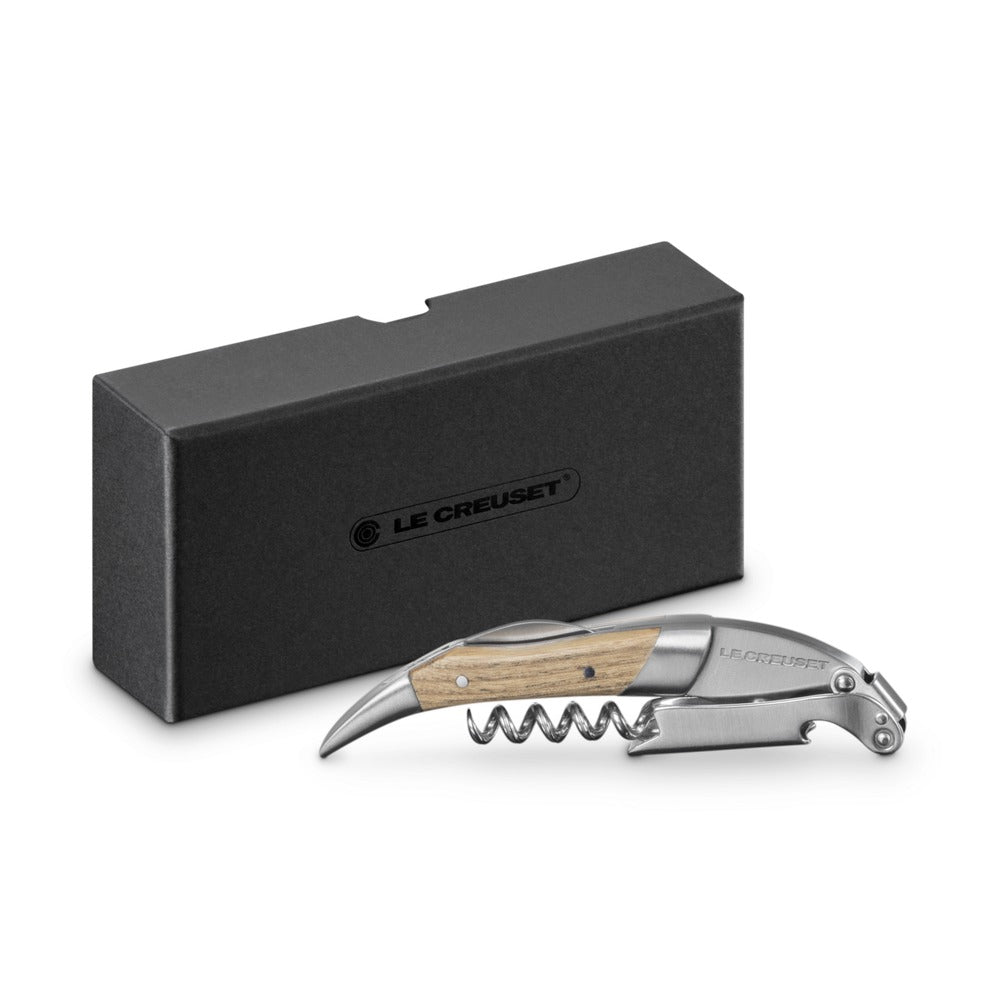 Le Creuset WT-100 L'Amico Del Sommelier Cavatappi A Leva In Acciaio Inox