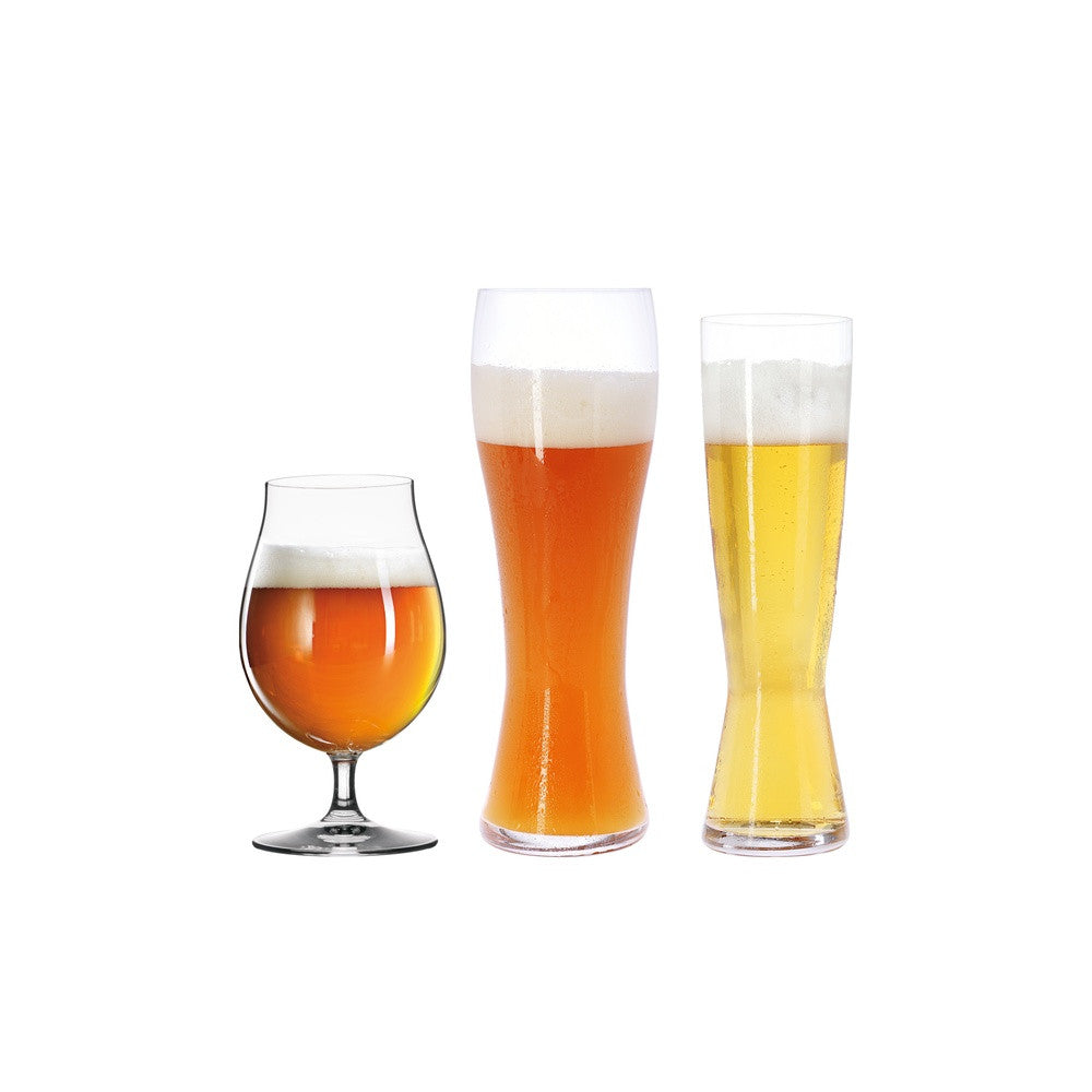 42.5 cl - Spiegelau Beer Classics Pilsner Bicchiere Birra In Vetro Cristallino - Set 2 Pz