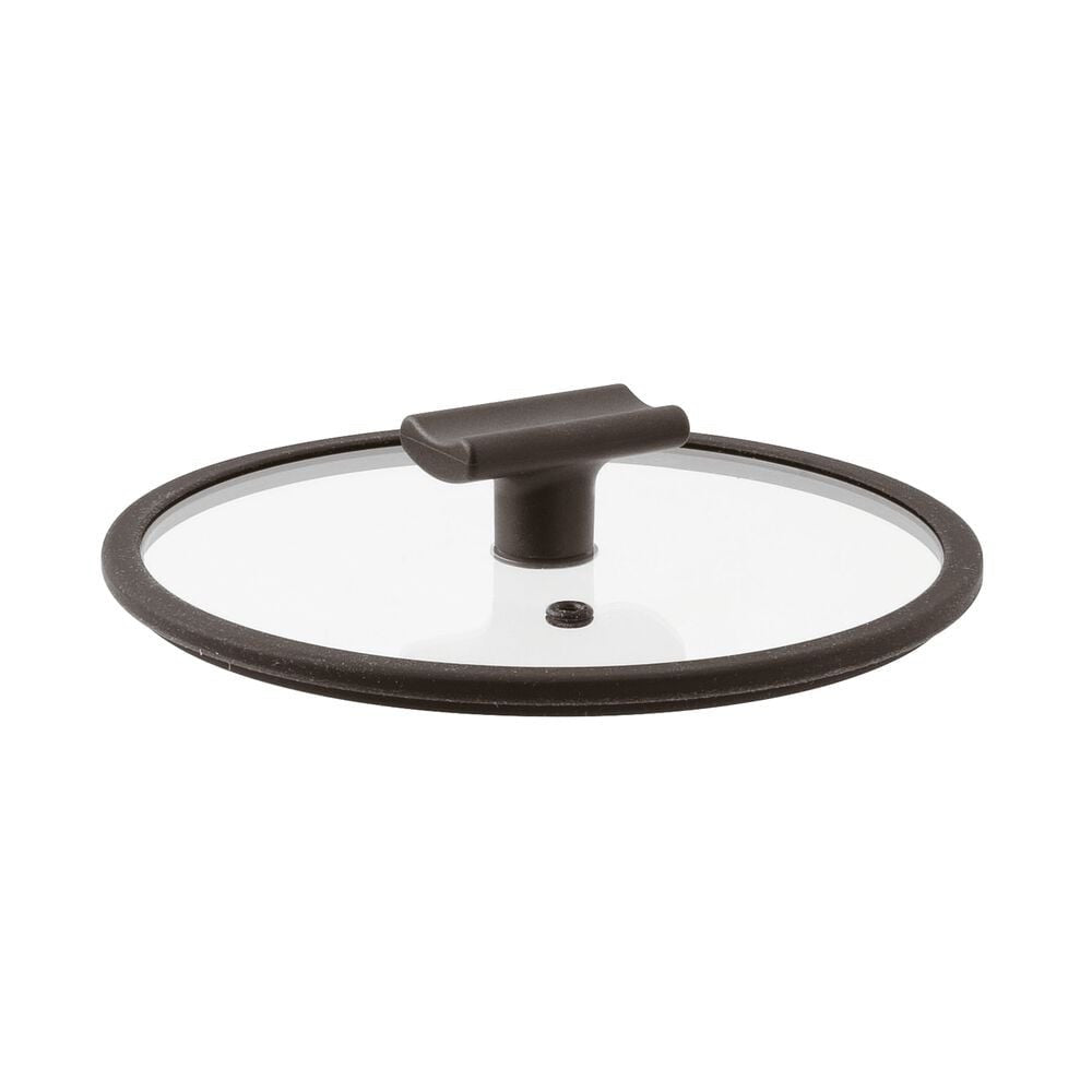 Sambonet Titan Pro Double Induction Coperchio In Vetro Con Bordo In Silicone