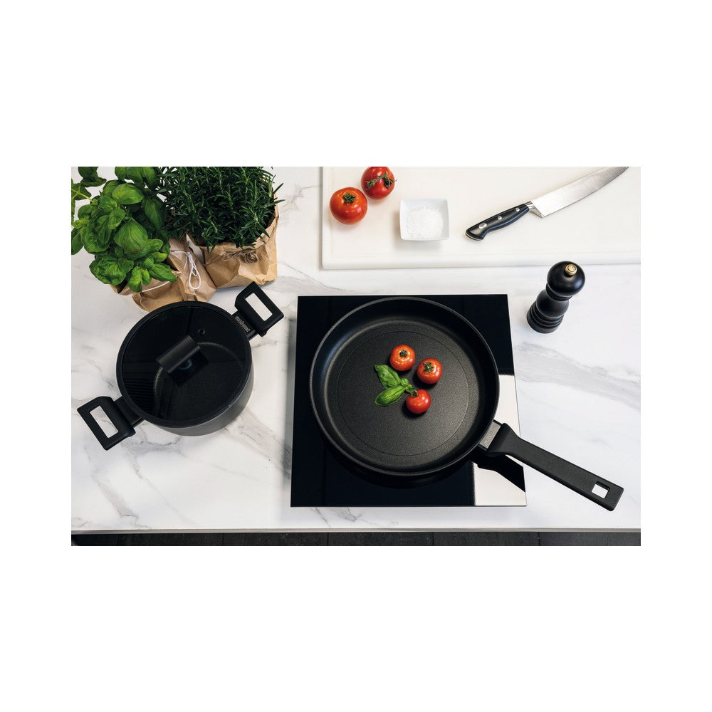 Sambonet Titan Pro Double Induction Padella Bassa Antiaderente In Alluminio