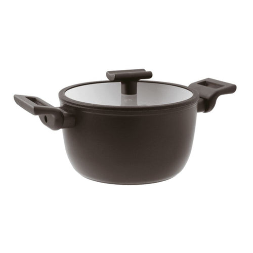 Sambonet Titan Pro Double Induction Casseruola Alta Antiaderente In Alluminio