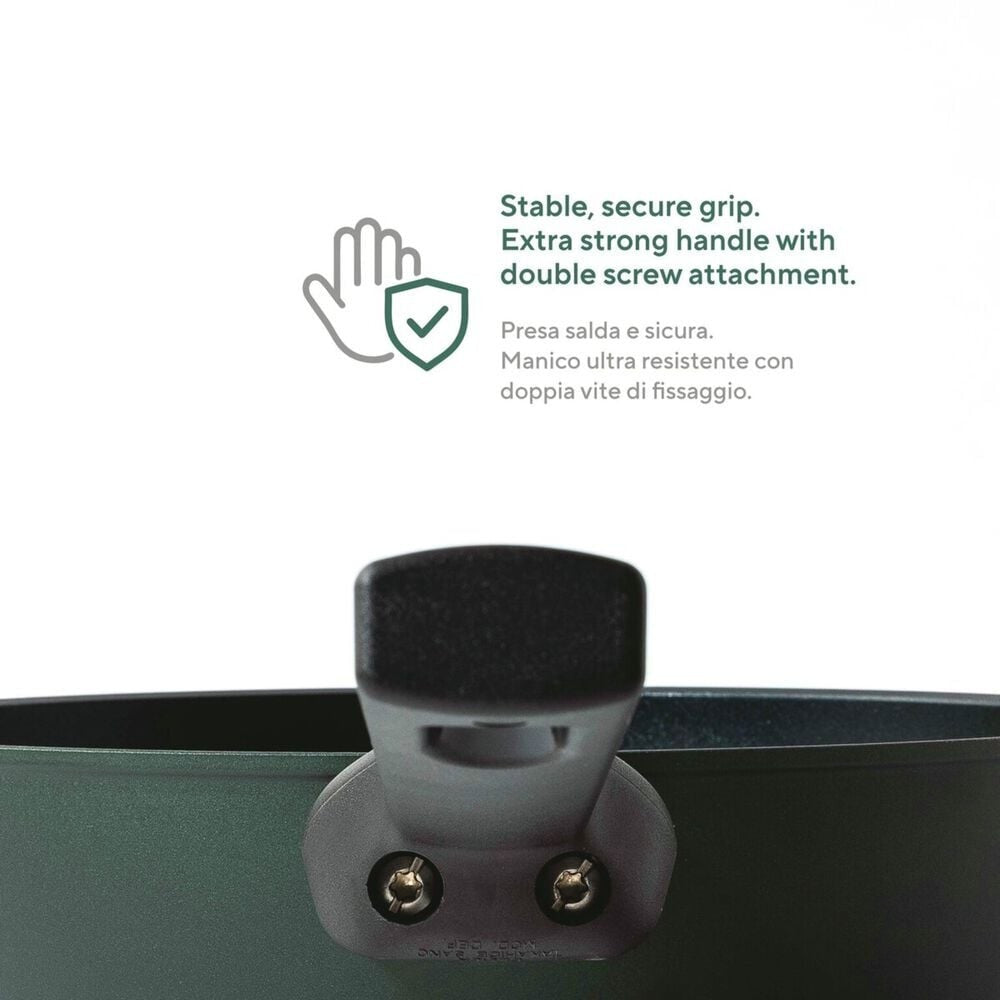 Sambonet Titan Pro Green Padella Bassa Antiaderente In Alluminio