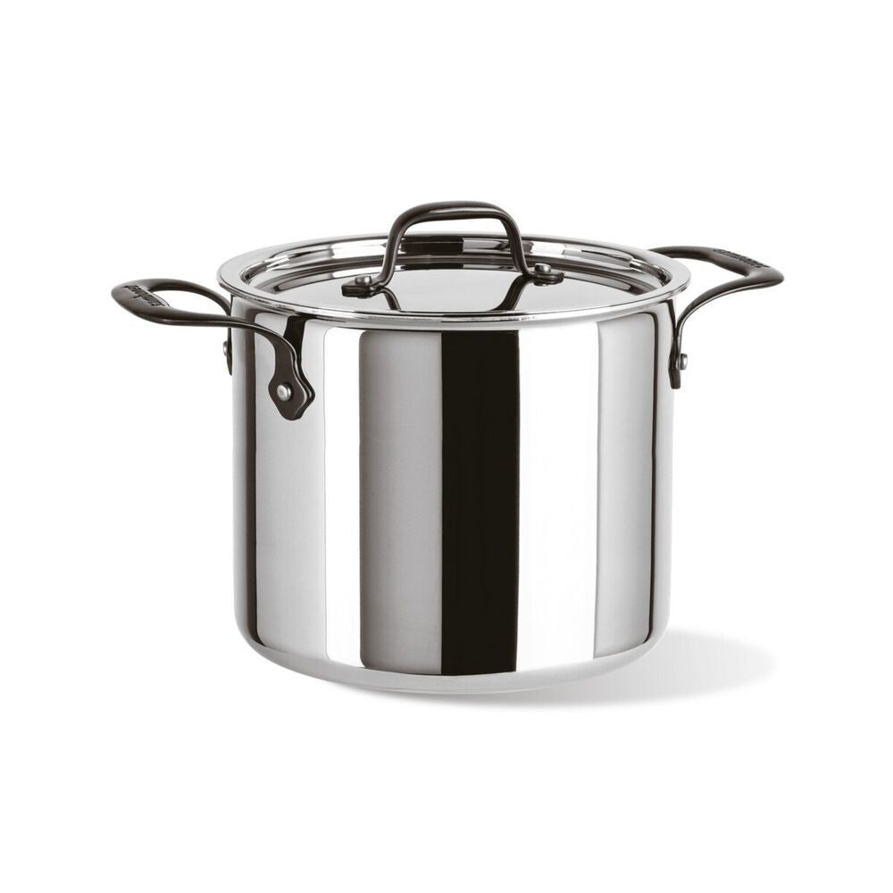 Sambonet Home Chef Pentola Alta Con Coperchio In Acciaio Inox