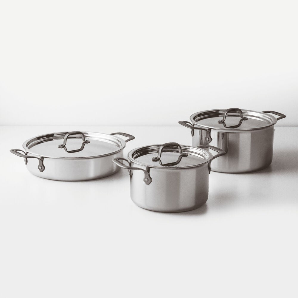 Sambonet Home Chef Casseruola Alta Con Coperchio In Acciaio Inox