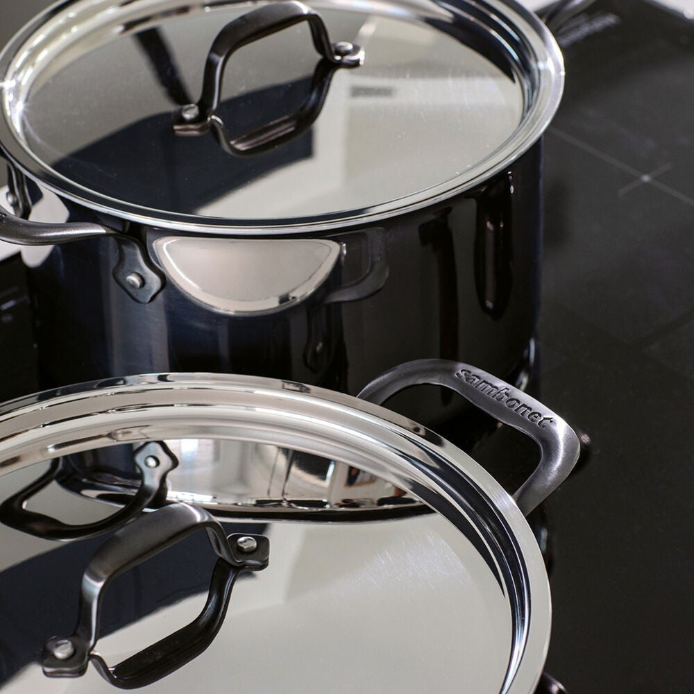 Sambonet Home Chef Casseruola Alta Con Coperchio In Acciaio Inox