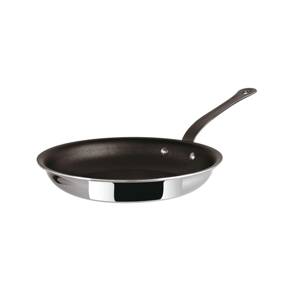 Sambonet Home Chef Padella Bassa Antiaderente In Acciaio Inox