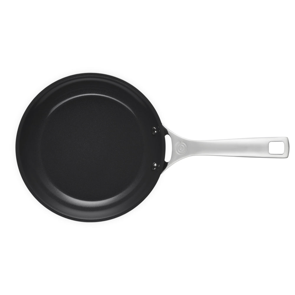 Le Creuset Essential Padella Bassa Antiaderente Con Rivestimento In Ceramica In Acciaio Inox