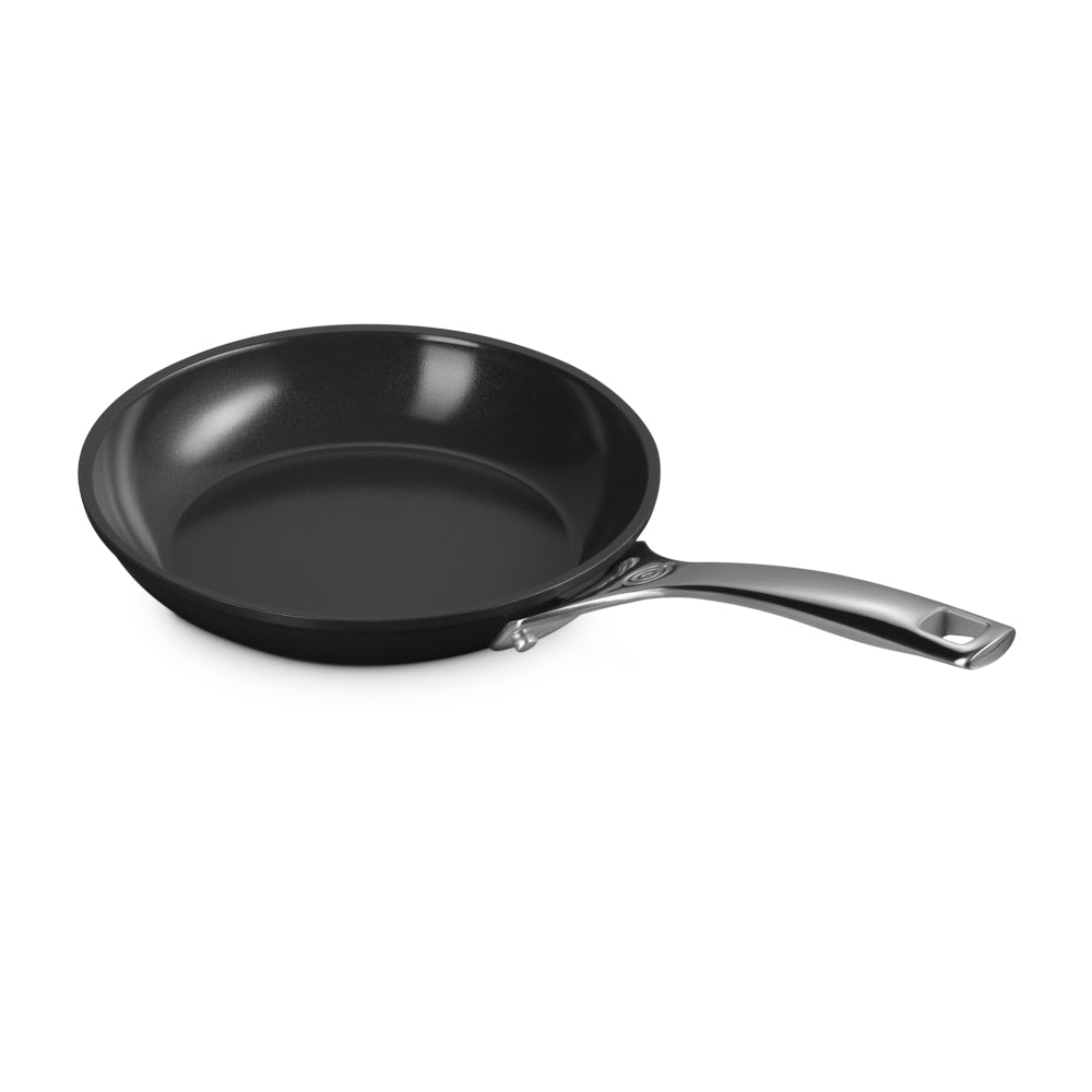Le Creuset Essential Padella Bassa Antiaderente Con Rivestimento In Ceramica In Acciaio Inox