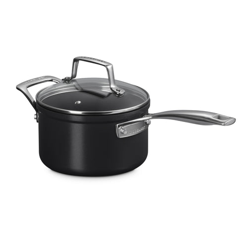 Le Creuset Essential Casseruola Manico Lungo con Coperchio Antiaderenti Con Rivestimento In Ceramica In Acciaio Inox